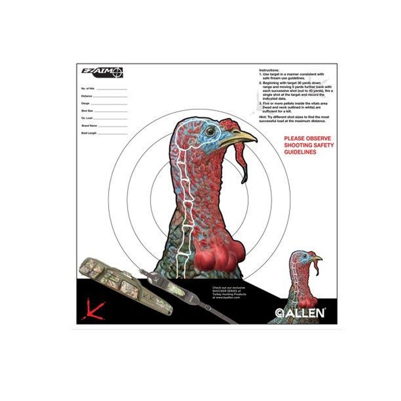 Allen Co, Inc. Ez Aim Turkey Target 12×12, 12pk