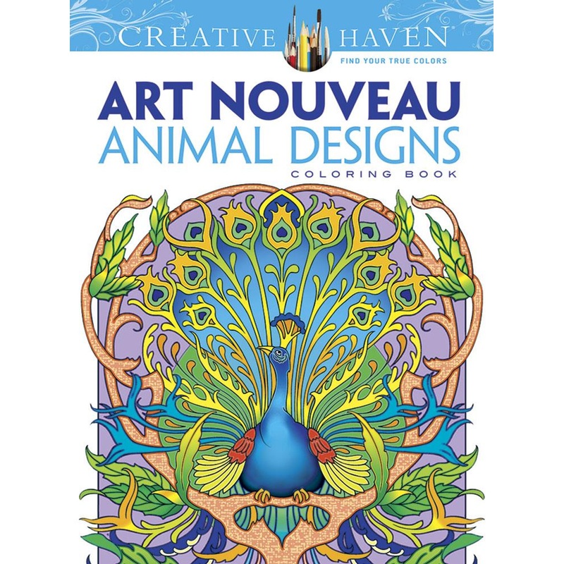 Dover Publications Art Nouveau Coloring Book