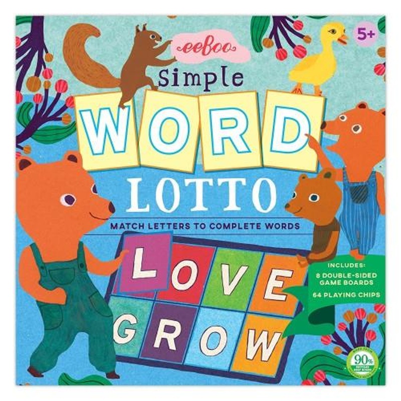 Eeboo Simple Word Lotto