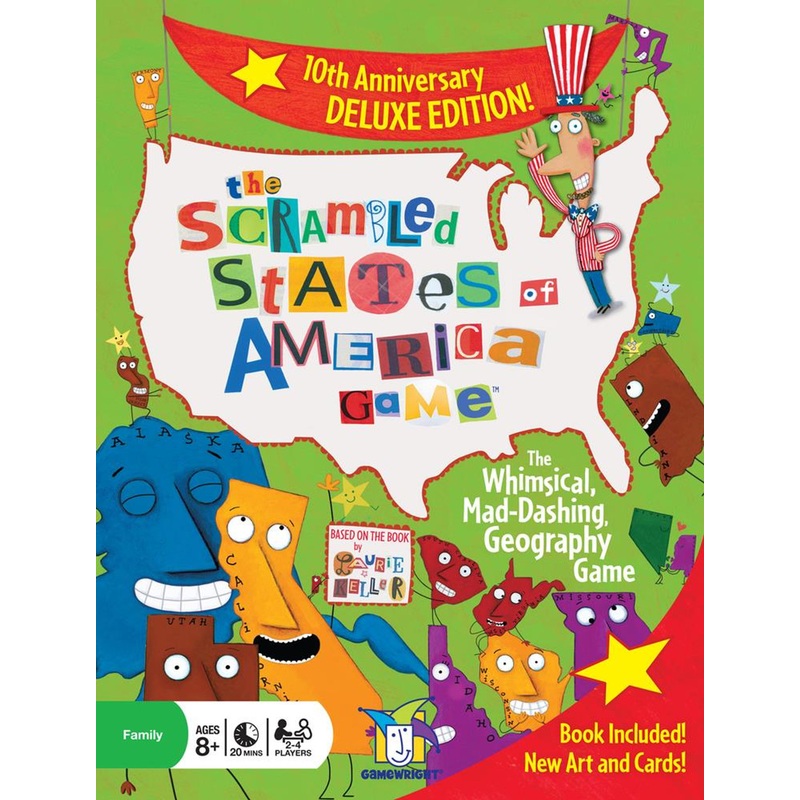 Gamewright Scrambled States