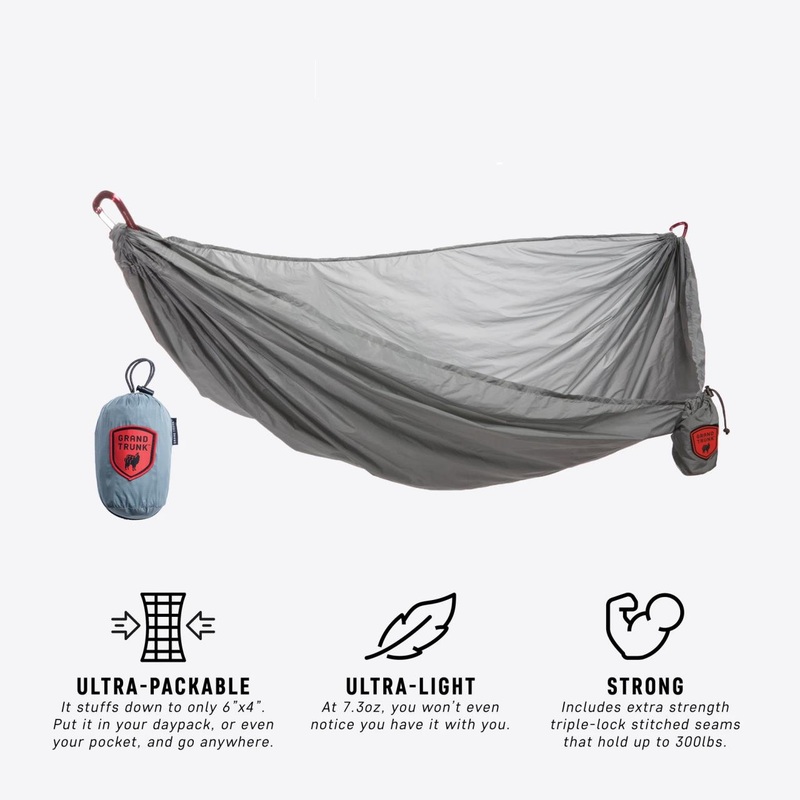 Grand Trunk Gray Nano Hammock