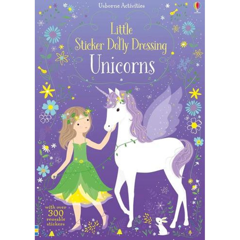 Harper Collins Little Sticker Dolly Dressing Unicorn