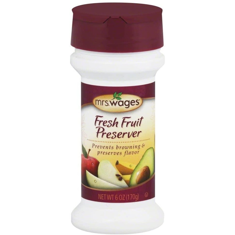 Kent Precision Food Group Mrs. Wages Fresh Fruit Preserver – 6oz Shaker Bottle