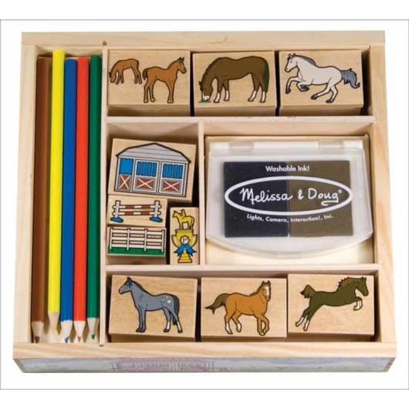 Mellissa & Doug Horses Stamp Set and Pads