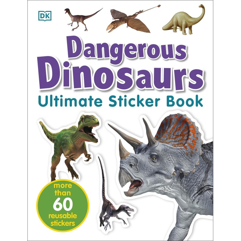 Penguin Ultimate Sticker Book: Dangerous Dinosaurs