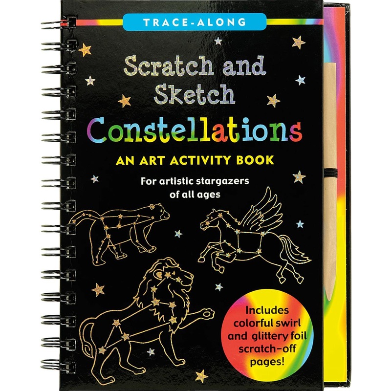 Peter Pauper Constellations Scratch & Sketch