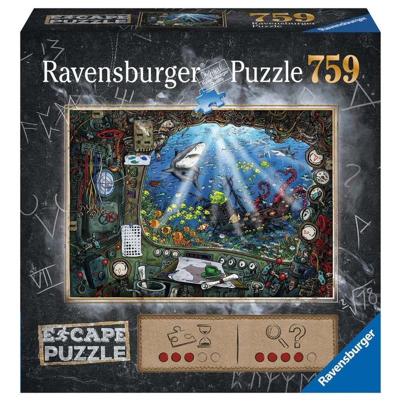Ravensburger Submarine 759pc Escape Puzzle