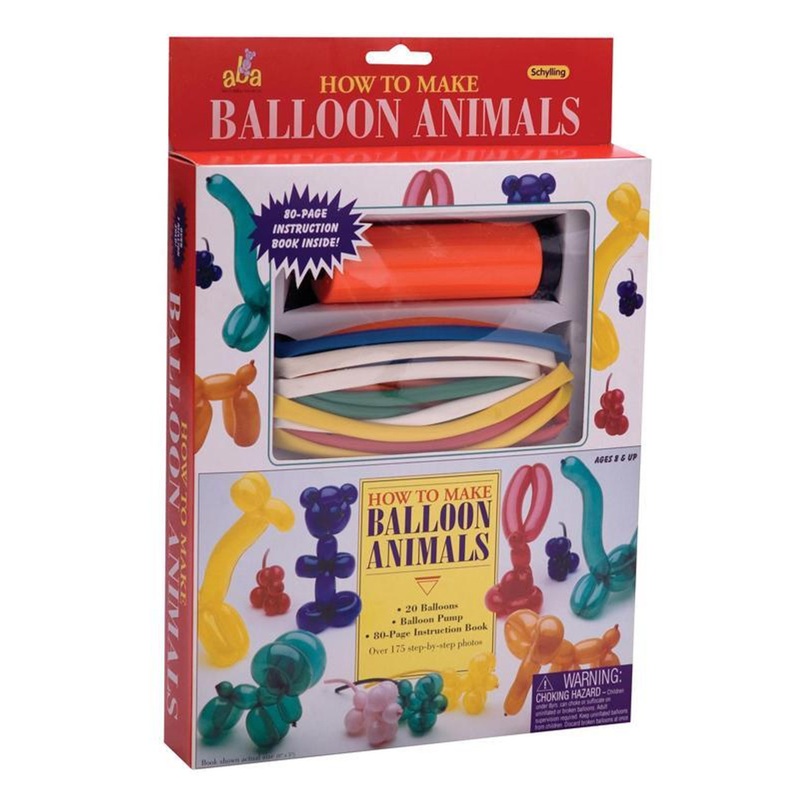Schylling How to Make Balloon Animals Kit