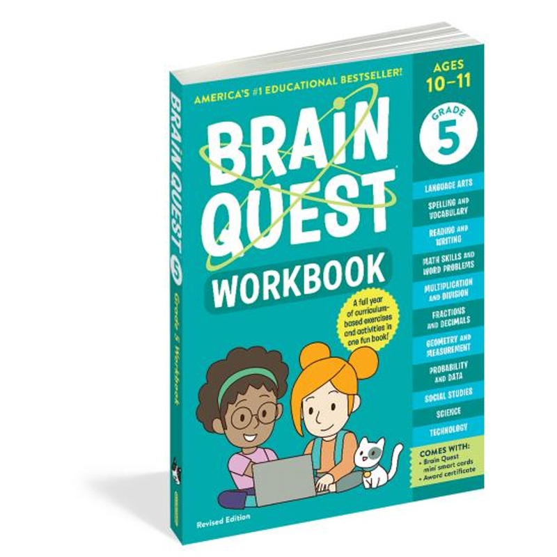 Workman Publishing Brain Quest Workbook: 5th Grade