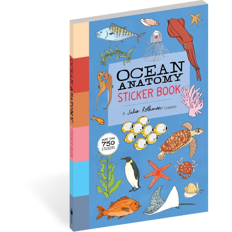 Workman Publishing Ocean Anatomy Sticker Book