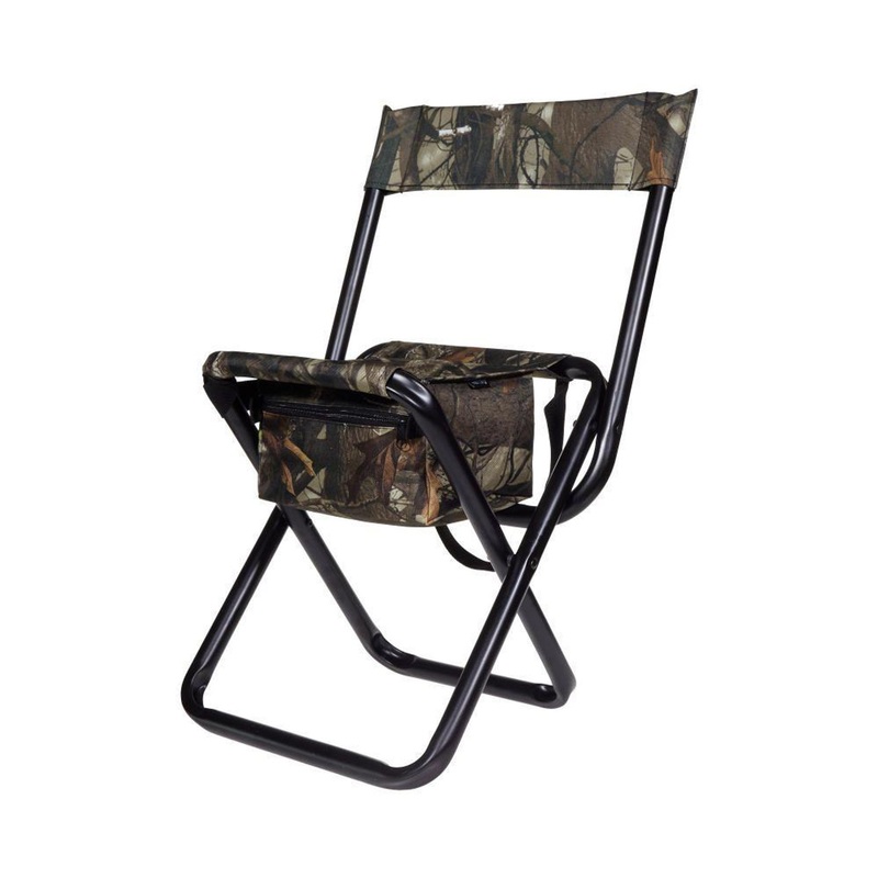 Allen Co, Inc. Folding Stool With Back, G2