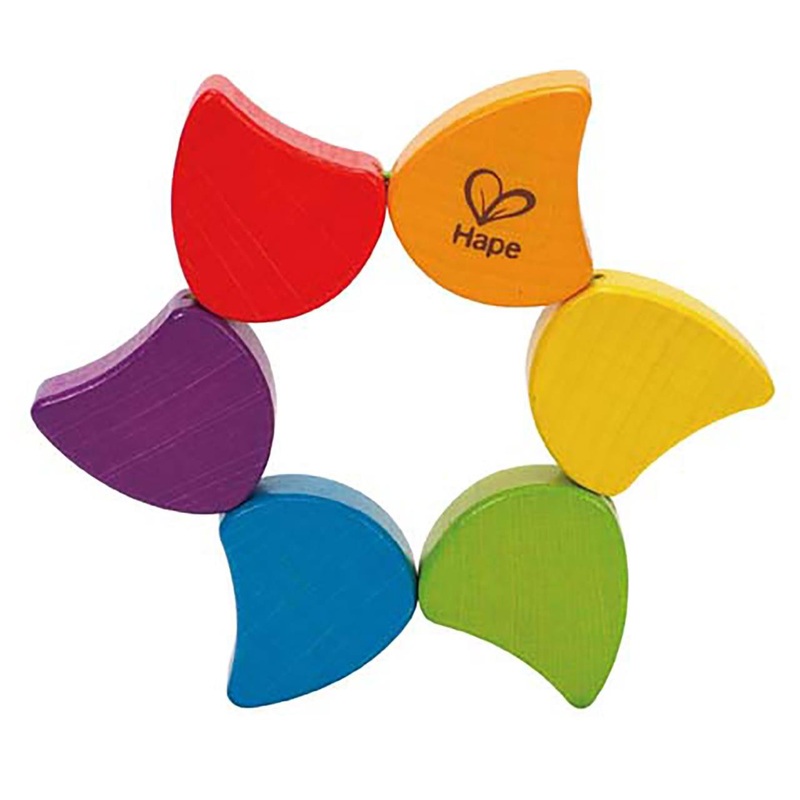 Hape International Rainbow Rattle