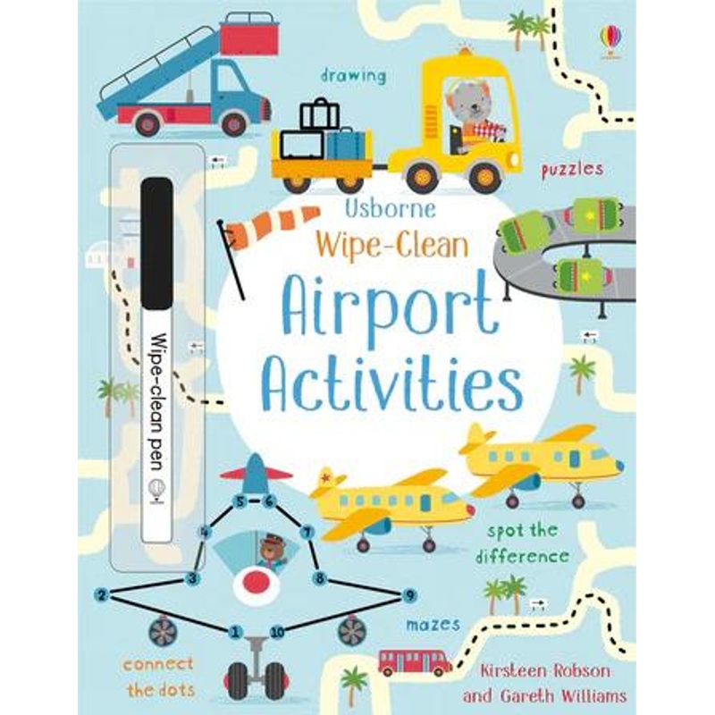Harper Collins Wipe-Clean Airport Activities