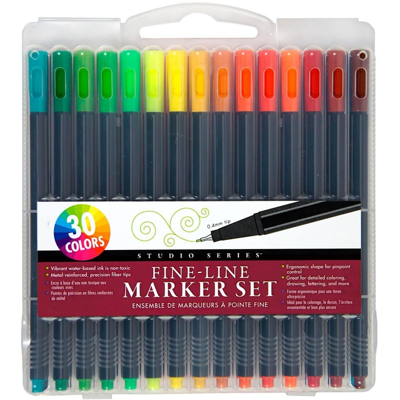 Peter Pauper Fine-Line Marker Set