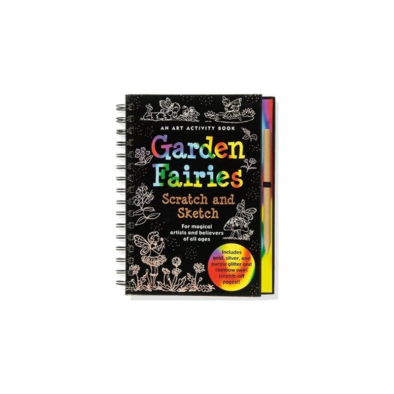 Peter Pauper Garden Fairie Scratch & Sketch