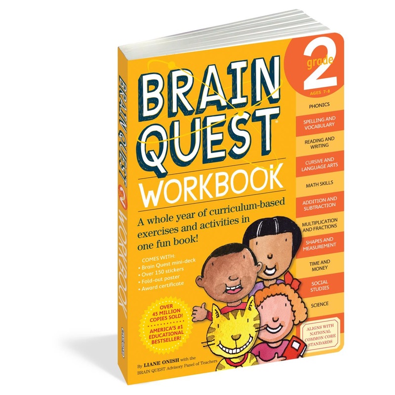 Workman Publishing 2nd Grade Brain Quest Workbook