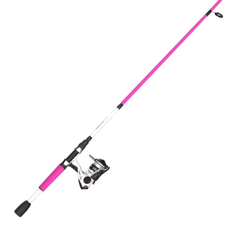 Zebco Roam Pink 6’6″ Spinning Combo