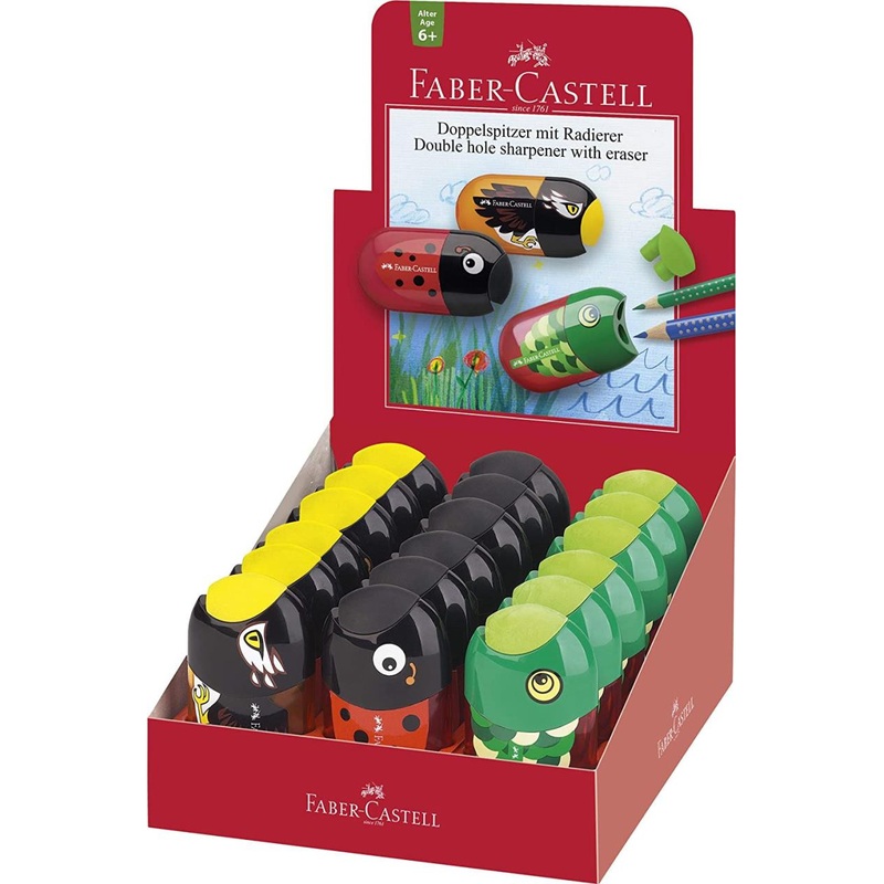Faber Castell Pencil Sharpener Assorted
