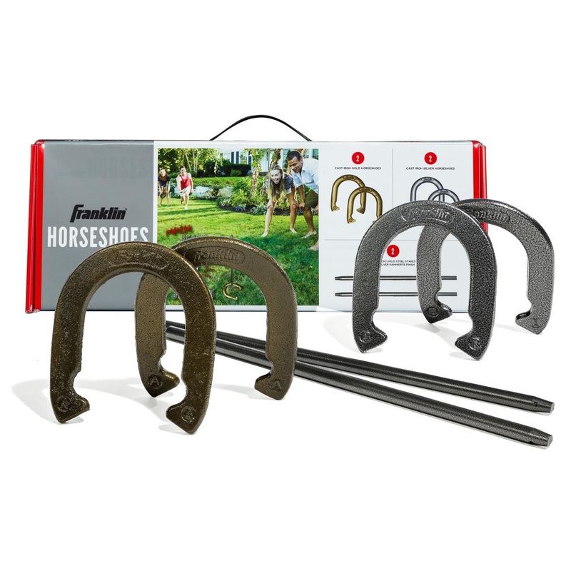 Franklin Sports Iron Horseshoes