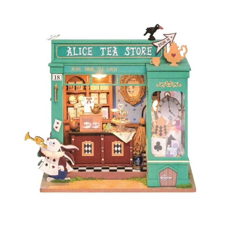 Hand Craft Us DIY Miniature Dollhouse Kit | Alice’s Tea Store
