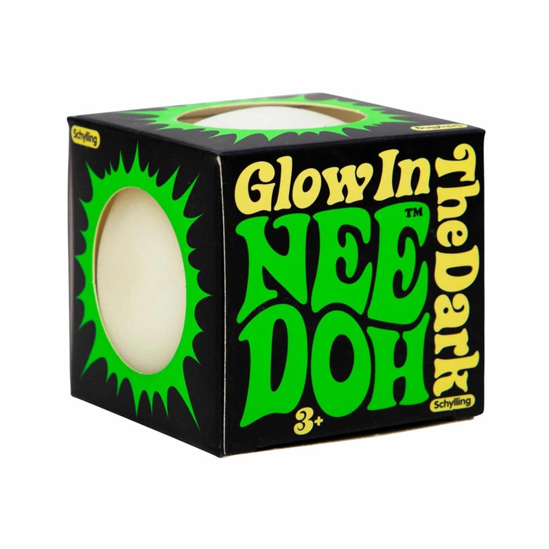 Schylling Nee-Doh Groovy Glob Glow In The Dark