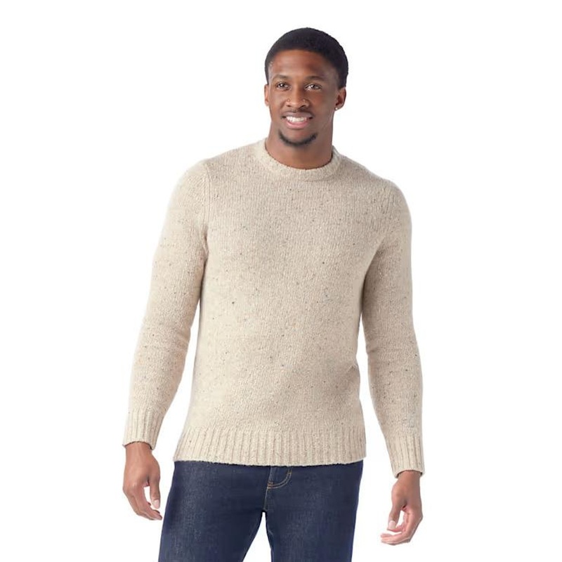 Smartwool Men’s Heavy Crew Sweater – Oat Heather