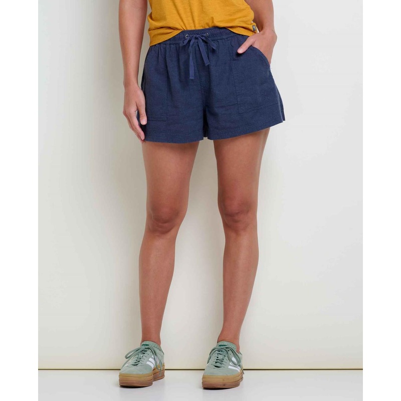 Toad & Co. Taj Hemp Pull-on Short – True Navy
