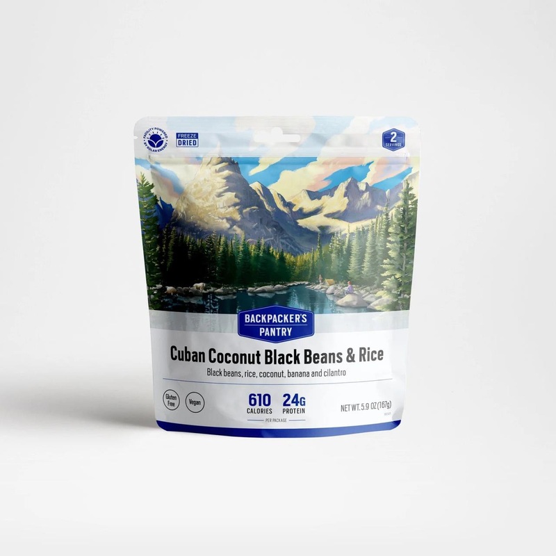 Backpackers Pantry Vegan Cuban Coconut Rice & Black Beans