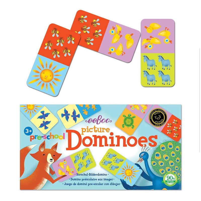Eeboo Preschool Picture Dominoes