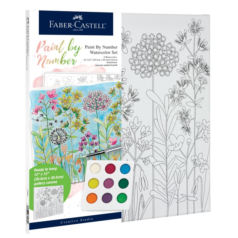 Faber Castell Paint By Number: Farm House