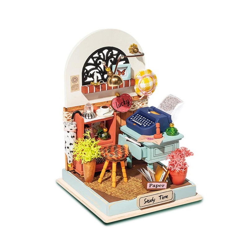 Hand Craft Us DIY Miniature Dollhouse Kit | Record Mood