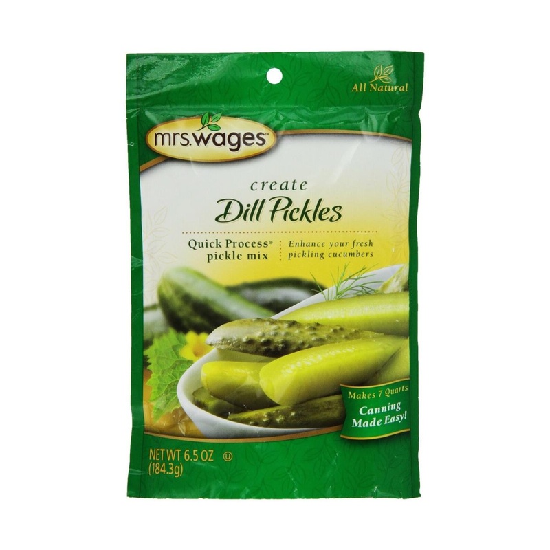 Kent Precision Food Group Mrs. Wages Quick Process Pickle Mix – 6.5oz