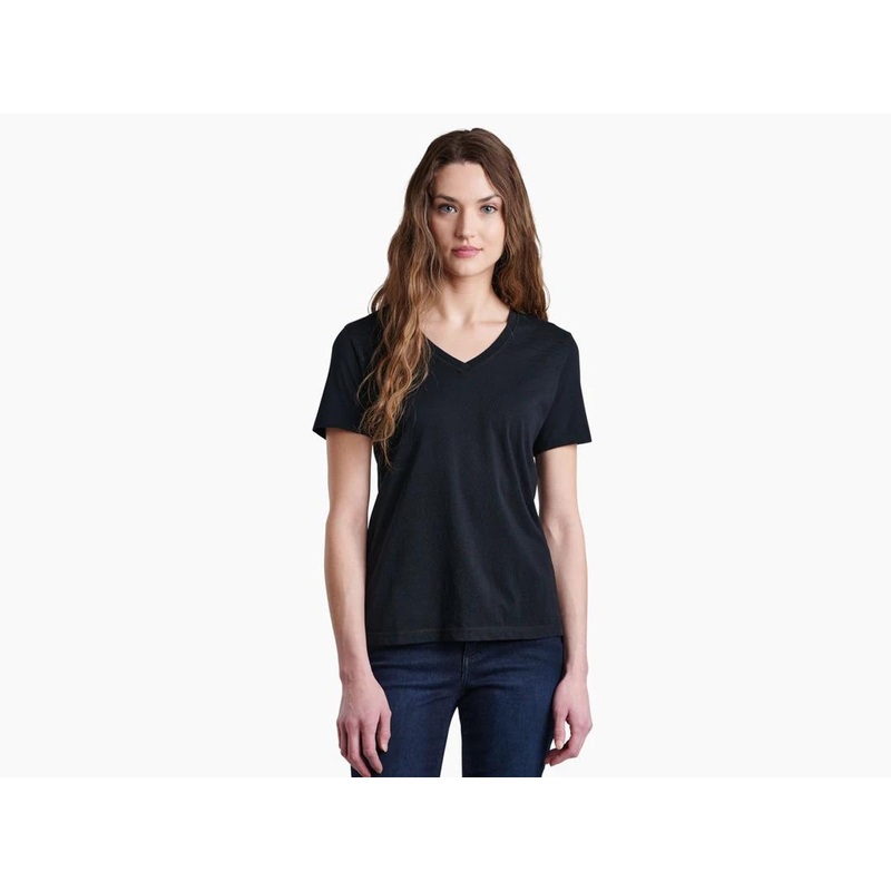 Kuhl ARABELLA V-Neck Short Sleeve Shirt – Black