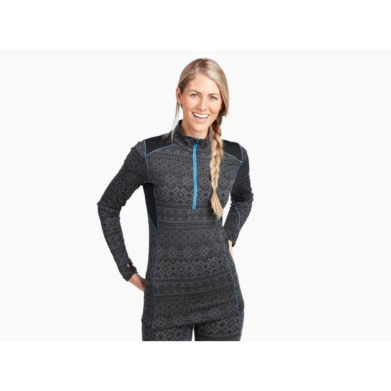 Kuhl Women’s Kaskade Zip Neck – Pavement