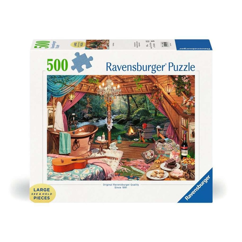 Ravensburger Cozy Glamping – 500 pc. Puzzle