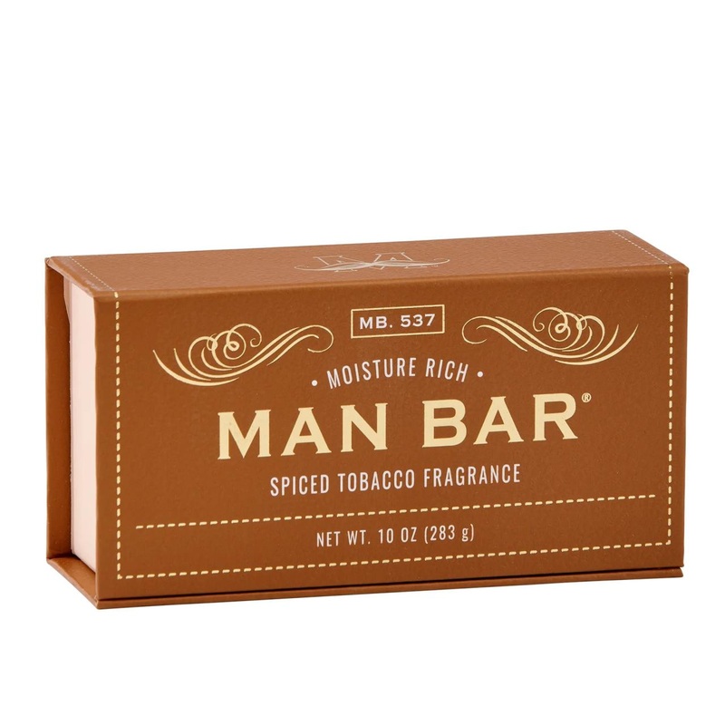 San Francisco Soap Company Man Bar Soap – Moisture Rich Spiced Tobacco