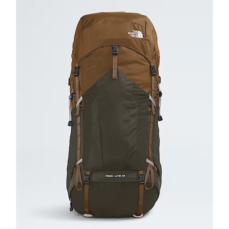 The North Face Trail Lite 65L Backpack – Utility Brown/New Taupe Green