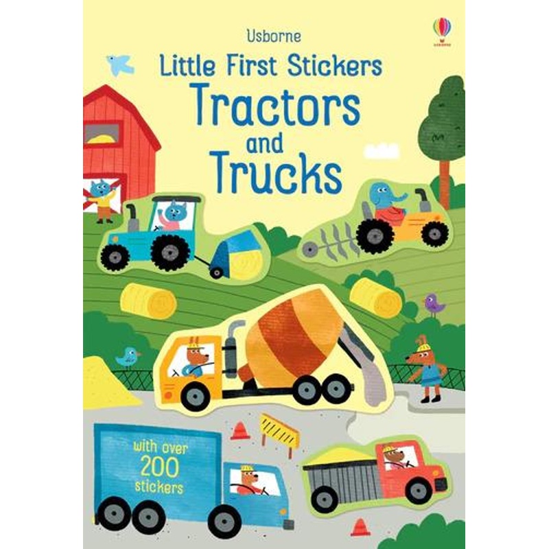 Harper Collins Little First Stickers Tractors & Trucks