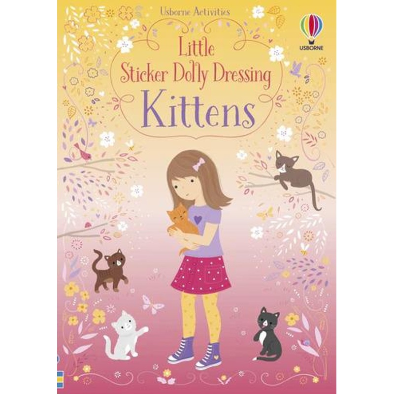 Harper Collins Little Sticker Dolly Dressing Kittens