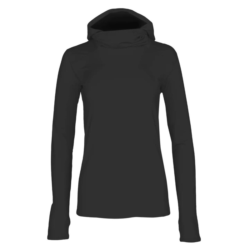 Hot Chillys Women’s Balaclava Hoodie – Black