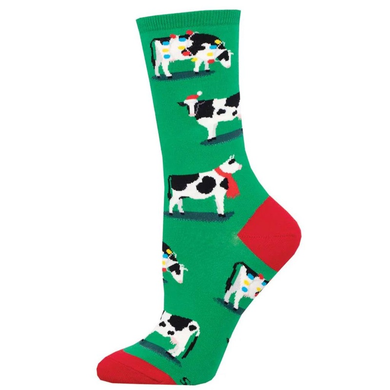 Socksmith Holy Cow Its Christmas – Green