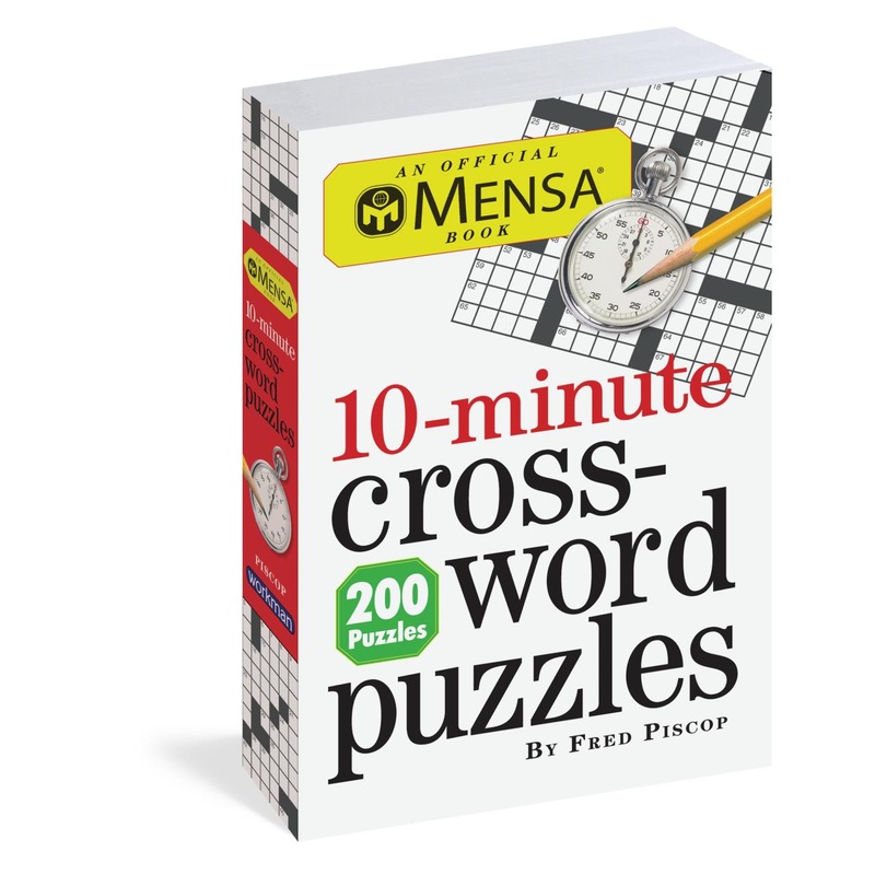 Workman Publishing Mensa 10-Min Crossword Puzzles