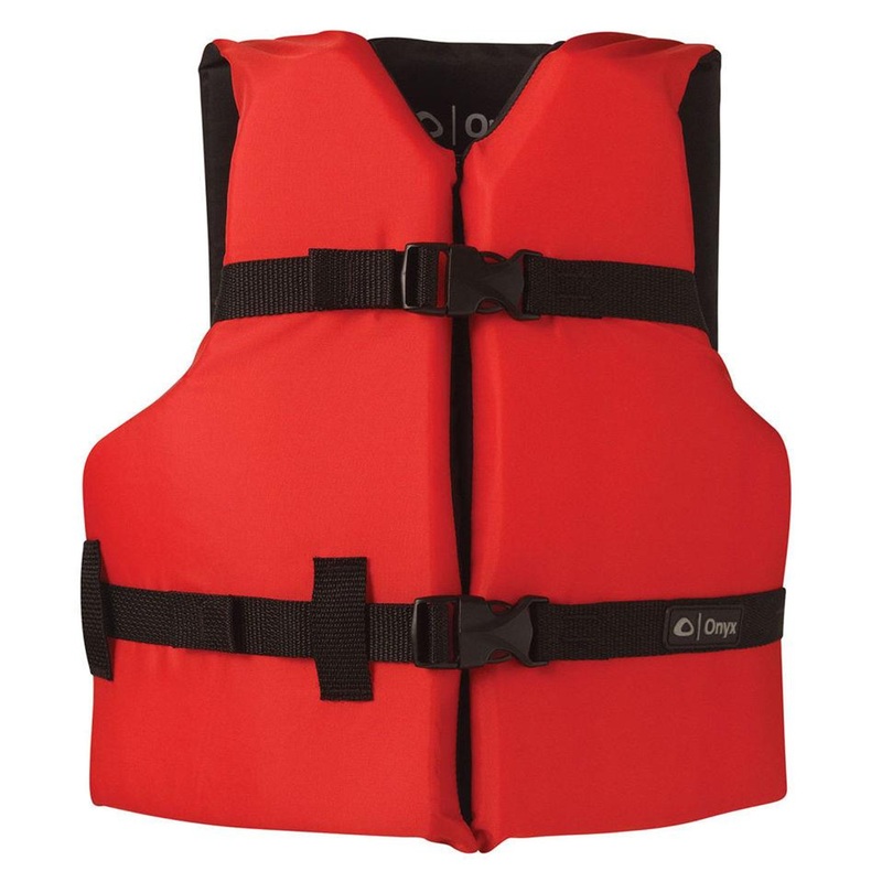 Absolute Outdoors Onyx Youth Pfd Vest Red