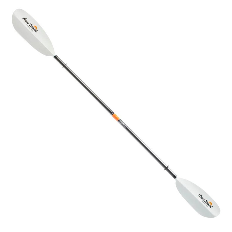 Aquabound Sting Ray Hybrid 2-Piece Posi-Lok Kayak Paddle – White