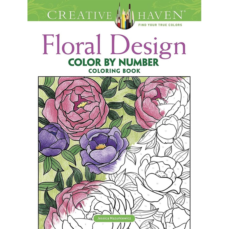 Dover Publications Floral Design Coloring Book