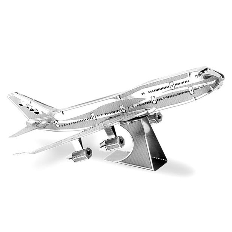 Fascinations Metal Earth Boeing 747 Commercial