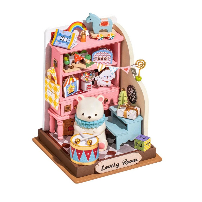 Hand Craft Us DIY Miniature Dollhouse Kit | Childhood Toy House