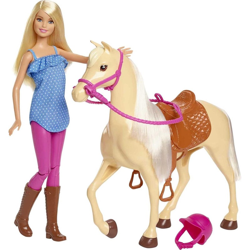 Mattel Inc Barbie Doll And Horse