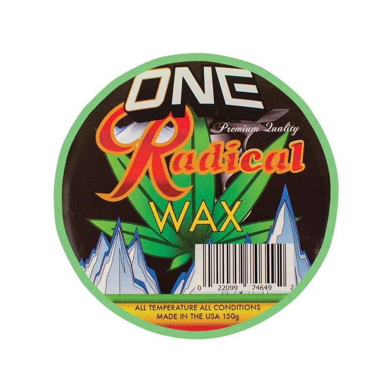 One Ball Jay Green Radical Ski / Snowboard Wax – All Temp, 150g