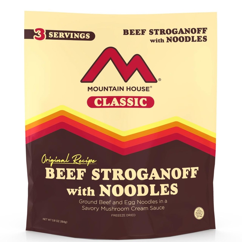 Oregon Freeze Dry In Classic Beef Stroganoff with Noodles